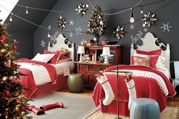 How to decorate your child’s room for Christmas